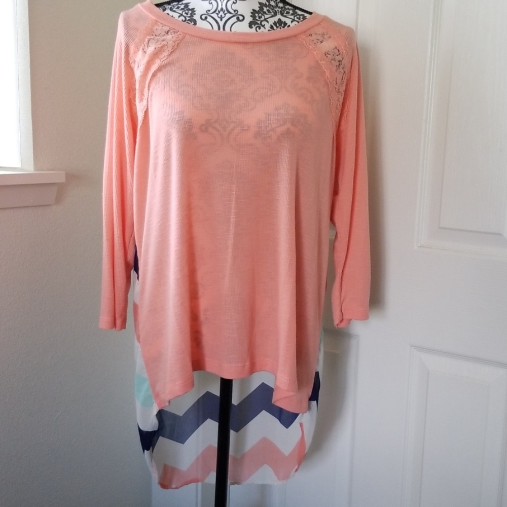 Never worn! Light weight 3/4 sleeve layering top